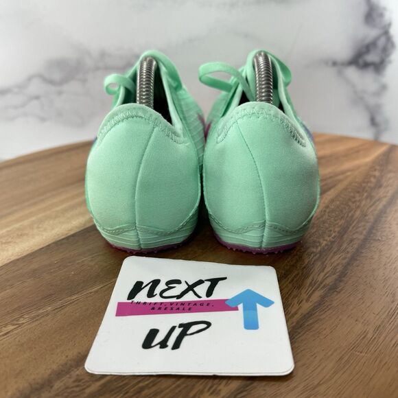 Men's size 7.5-Adidas Sprintstar GV9067 Track Spikes Shoes Celadon-Turquoise NEW - Picture 4 of 9